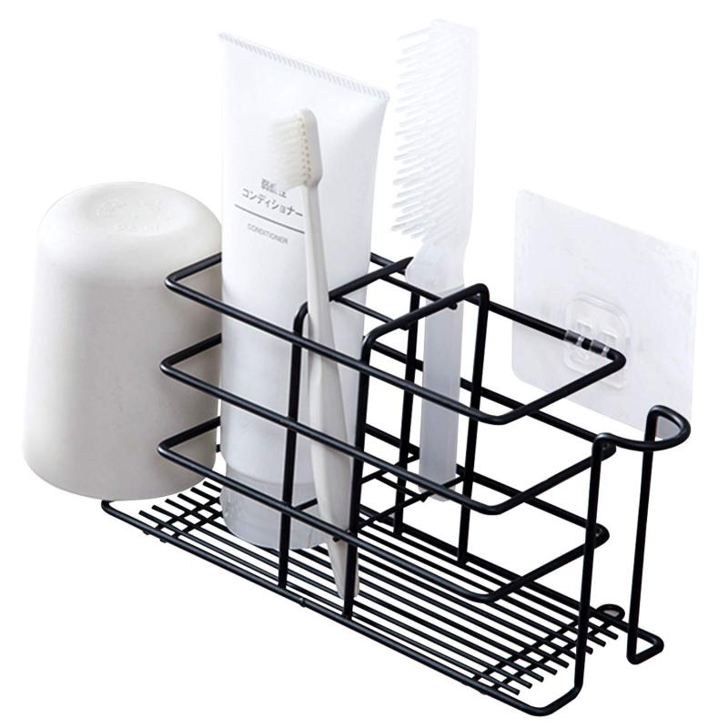 MITUKE 歯ブラシスタンド 歯ブラシホルダー 壁掛け 歯磨き粉ホルダー 歯ブラシスタンド コップホルダー 電気歯ブラシ入れ 歯ブラシ立て 歯ブラシ置き 電気歯ブラシ入れ シンプル おしゃれ