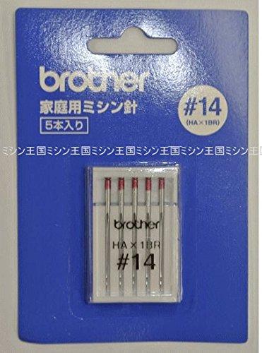 乐天商城 - ブラザーミシン　アタッチメント　家庭用針　HA針　＃14（赤色）