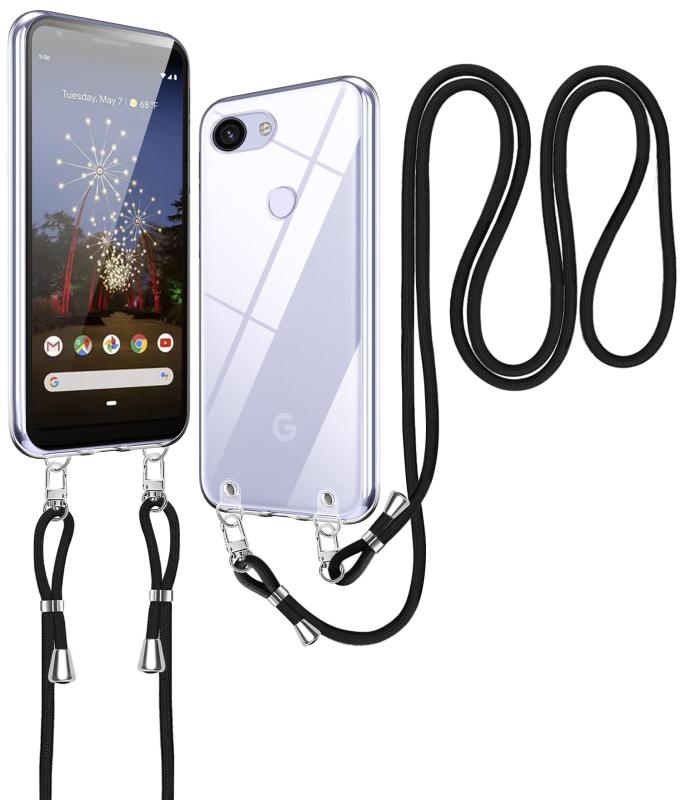 ケース クリア ショルダー スマホケース ケース 肩掛け 斜めかけ 縄掛け ケース ストラップ付き スマホケース 透明 TPU スマホ シリコン カバー 薄型 軽量 耐衝撃 長さ調整可能 取り外し可能