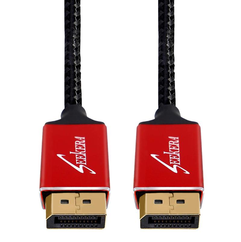 乐天商城 - SeekEra DisplayPort ディスプレイポート ケーブル DP1.4 DPケーブル フルHD/240Hz 4K/144Hz 8K/60Hz 1.8m