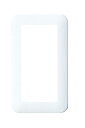 パナソニック(Panasonic) コスモシリーズワイド21 スイッチプレート(ラウンド) 1連用 ホワイト 5個セットWTC7101W5