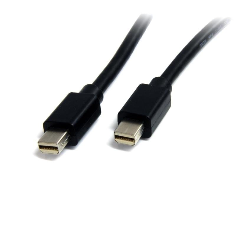 スターテック.com Mini DisplayPort 1.2 ケーブル 4K / HBR2対応ミニディスプレイポートケーブル Mini DP(オス) - Mini DP(オス)