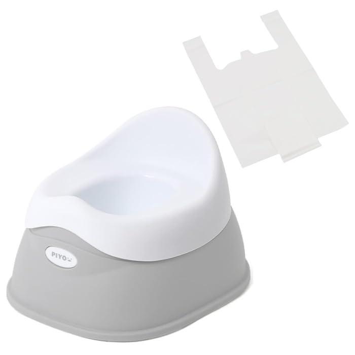 ピヨ(PIYO) おまる 補助便座 男の子 女の子 子供 子ども 人気 幼児 こども トイレ おしゃれ 人気 かわいい トイレトレーニング