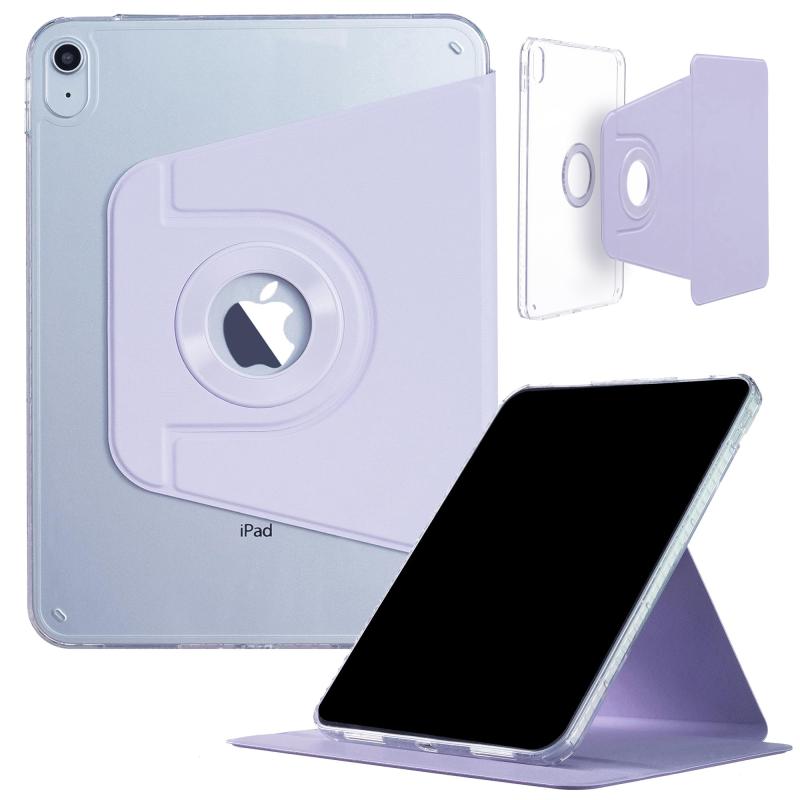 iPad第11世代（11'')A16 2025、10世代(10.9'')2022ケース、DMaosスリム磁気取り外し可能スマートカバー、折り畳みスタンド、360度回転