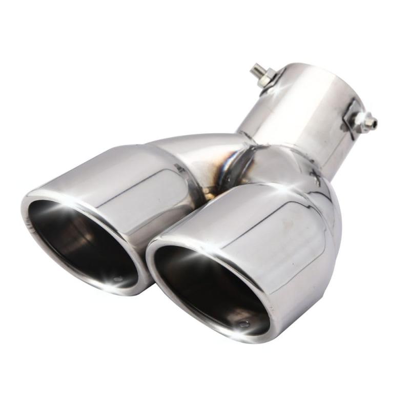 MORASTYLE マフラーカッター ステンレス 音 斜め カット 汎用 下向き 2本出し 63mm