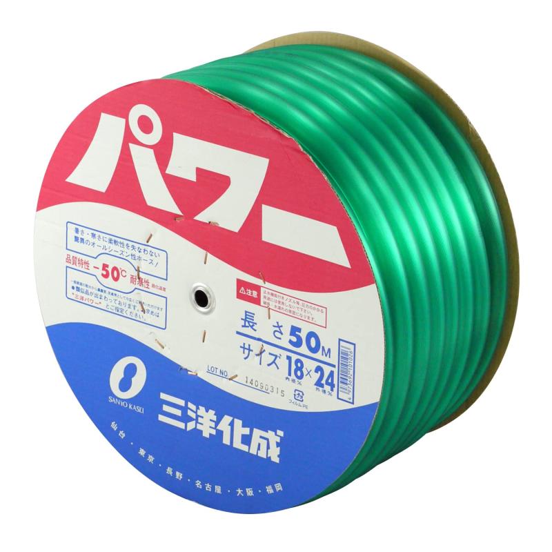 乐天商城 - 三洋化成 パワーホース 18×24mm 50m PW-1824D 50G グリーン