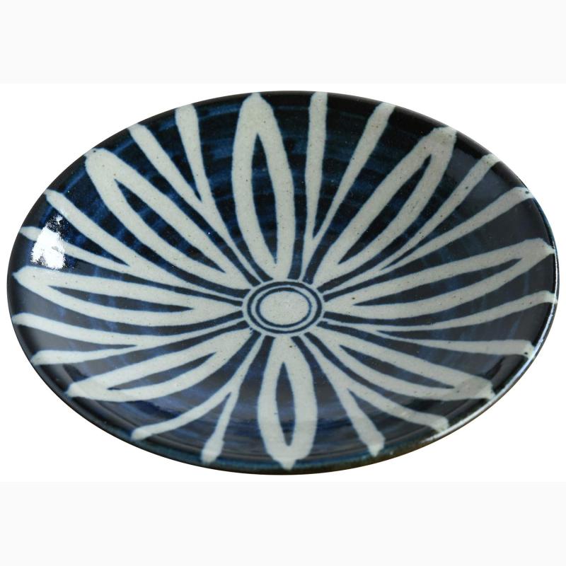 益子焼 「 ペルシャ紋 」 プレート 皿 DISHWARE_PLATE