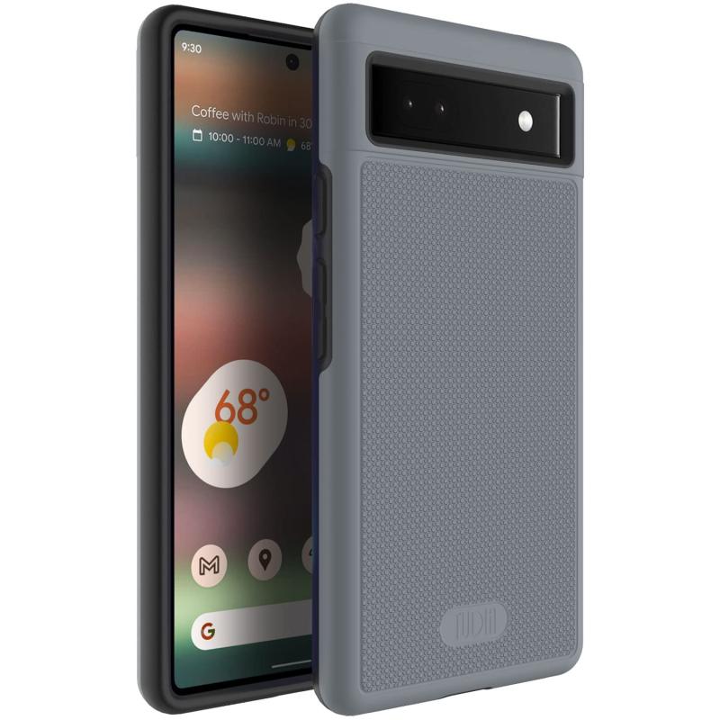 乐天商城 - 「米軍MIL規格・2層保護」TUDIA Pixel 6a 用 ケース、「MergeGrip」2層保護 耐衝撃 滑り止め 超薄型TPU Google Pixel6a 対応 ケース