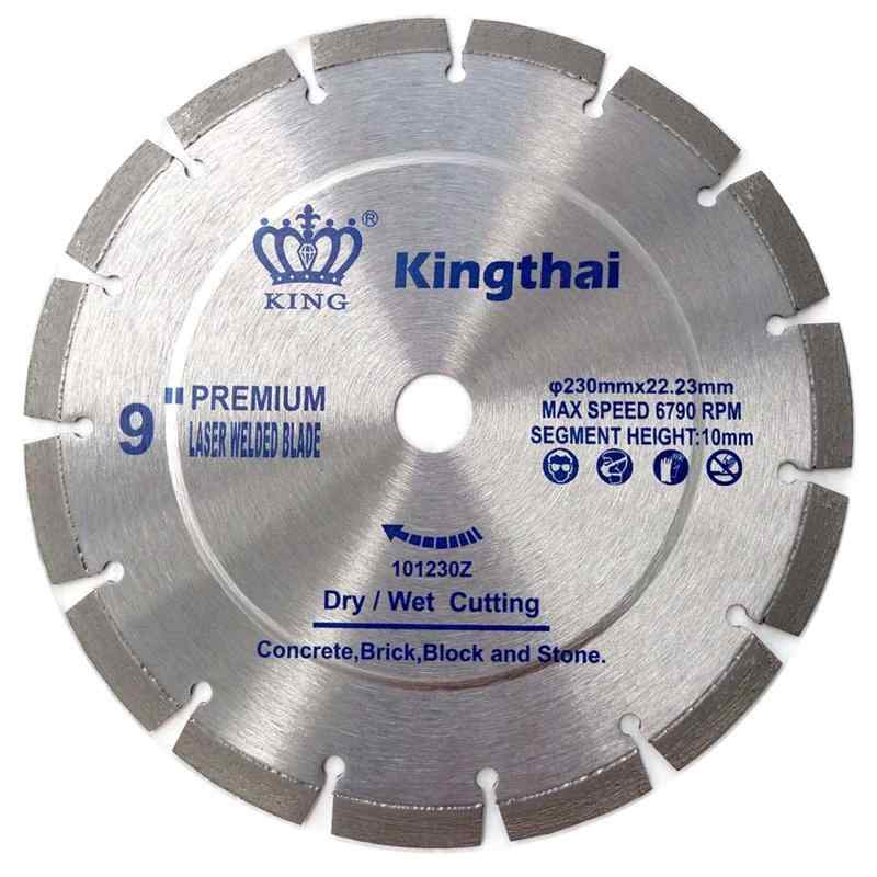 Kingthai 汎用型 ダイヤモンドブレード ダイヤモンドカッター 鉄筋入りコンクリート用