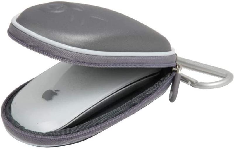 Apple Magic Mouse 2専用収納ケース-HermitshellHermichel-ハードトラベル収納キャリングケースのために適したApple Magic Mouse 2耐久性と長持ちする性能を提供するプレミアムハードEVA製です。 柔らかい内部は製品の損傷を減らすことができるので、安心して安心して使用することができます素材：EVA.販売はケースのみです（機器と付属品は別売りです）