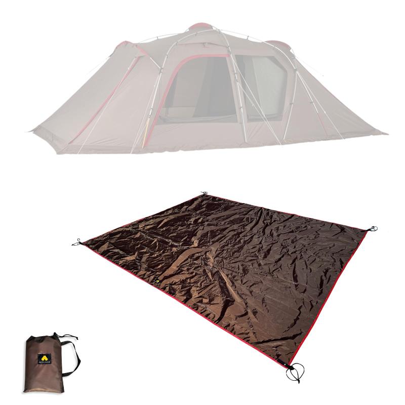 MECH CAMP グランドシート テントアクセサリ テントシート フットプリント ハトメつき 収納袋付き アウトドア キャンプ テント本体は含まれません【スノーピーク代替品】 (トゥーガ 代替品