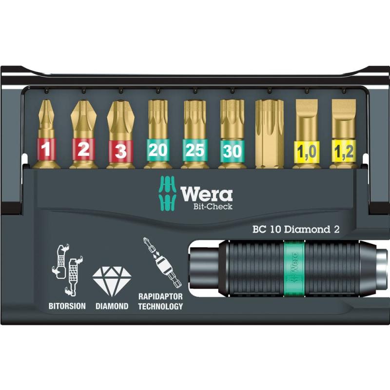 Rakuten - Wera社 Wera ダイヤモンド ビットチェック 日本仕様 057119