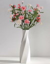 upFRAME 花瓶 陶器 白 フラワーベース おしゃれ 北欧 長い 大きい 小さい セラミック つや消し 陶器花瓶