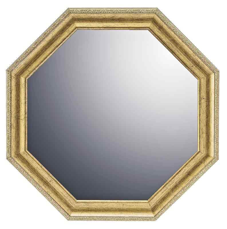 ユーパワー MIRROR ヴィンテージ八角ミラー Mサイズ