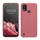 kwmobile スマホケース Nokia C21 Plus対応 ケース - 耐衝撃 滑り止め ソフト TPU シリコン - 黒色