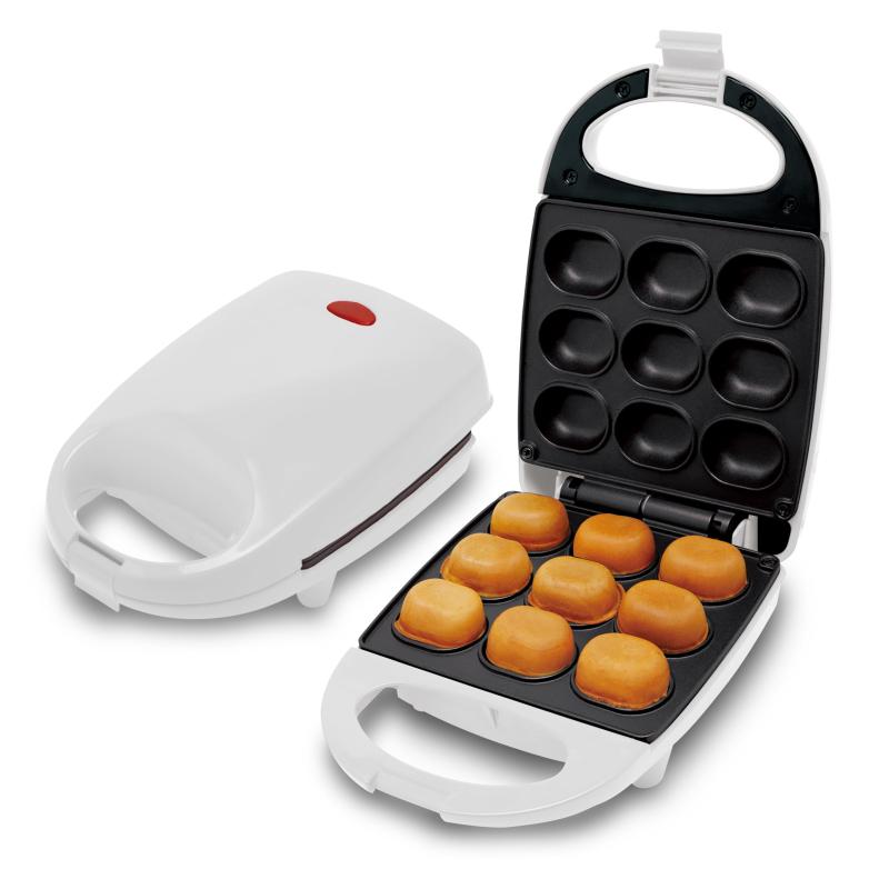 Rakuten - applife ベビーカステラメーカー ホワイト | ベビーカステラ ホットケーキミックス 3～5分調理 ホットプレート ホットサンド 時短調理 お菓子づくり 簡単