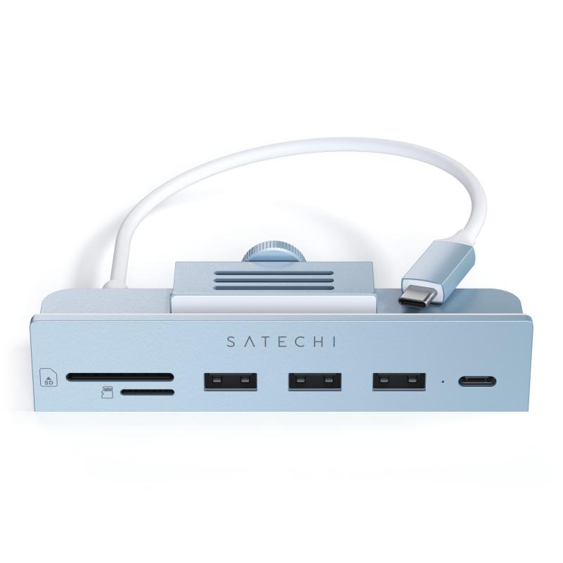SATECHI ����ߥ˥��� Type-C �����ץϥ� Pro USB-C �ǡ����ݡ���, 3xUSB-A 3.0, Micro/SD�����ɥ꡼����