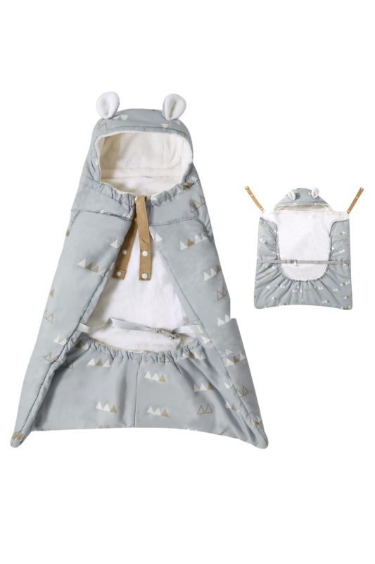 [あったか防寒ケープ]ankley(アンクレー) 抱っこ紐 防寒ケープ 抱っこ紐ケープ 冬用 ベビーカーブランケット マルチブランケット 赤ちゃん防寒