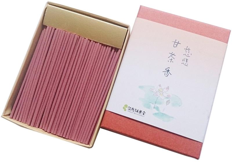 樂天商城 - 淡路梅薫堂のお香 慈悲甘茶香 55g ミニ寸 線香 スティック 誕生日ギフト いい香り いい匂い お線香 #44