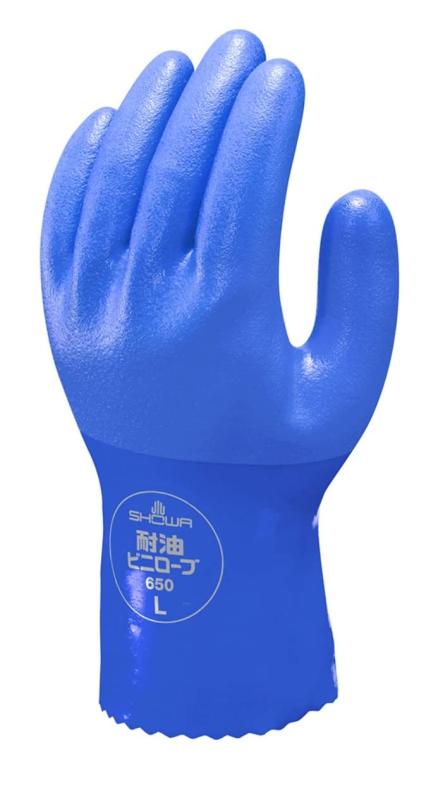 乐天商城 - [ショーワグローブ] No．650耐油ビニローブL 10双