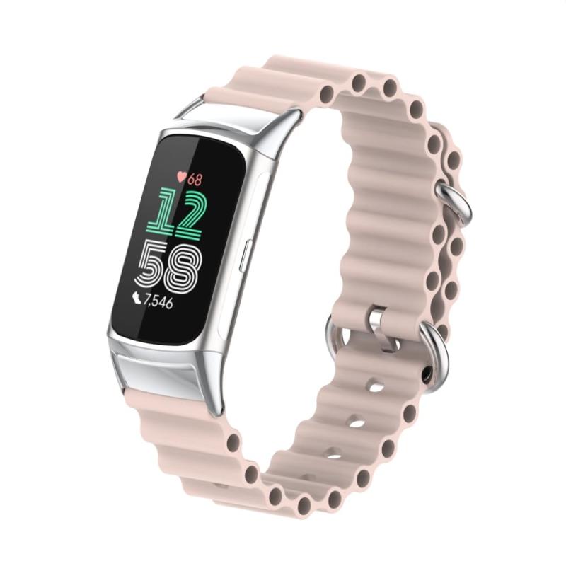 乐天商城 - [Miitech] バンド Fitbit Charge 6 / Fitbit Charge 5 対応 交換ベルト シリカゲル製 長さ調節 柔らか軽量 通気 男女兼用 互換性
