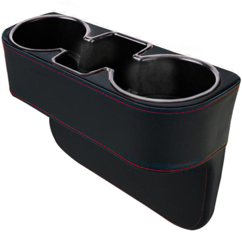 h&b 汎用 ドリンク ホルダー 小物入れ ダイハツ コペン L880K LA400 S660 スズキ カプチーノ スポーツカー 用 レザー調 ブラック