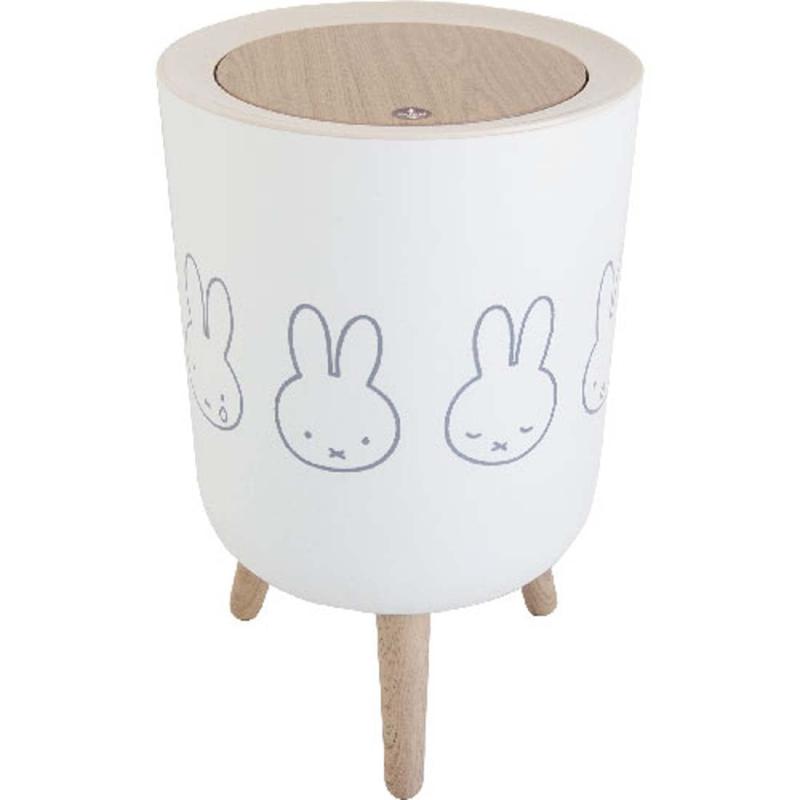 オカトー(Okato) miffy 小物入れ 兼 ゴミ箱 ダストボックス 蓋付き 7リットル 幅22×高さ36.3×奥行22cm