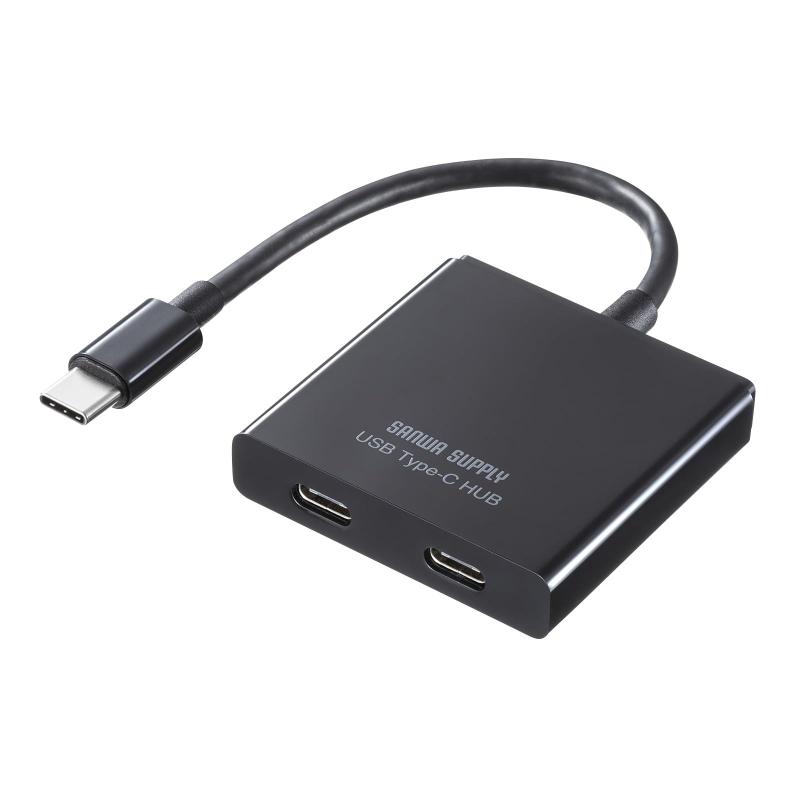 メゾンクローバーのサンワサプライ USB Type-C ハブ｜アングル2
