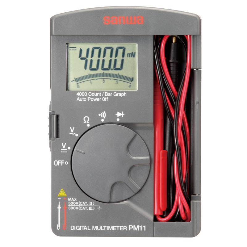 Rakuten - 三和電気計器 SANWA デジタルマルチメータ PM11 ブリスターパック入