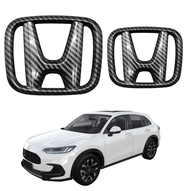 ZR-Vエンブレム ZRV ZR-V外装エンブレム ZR-Vステッカー ZR-V専用 2023年～現行 フロントエンブレム リアエンブレム ZR-V 前後用エンブレム アクセサリー外装 強力粘着 専用デザイン 簡単取付 2枚入