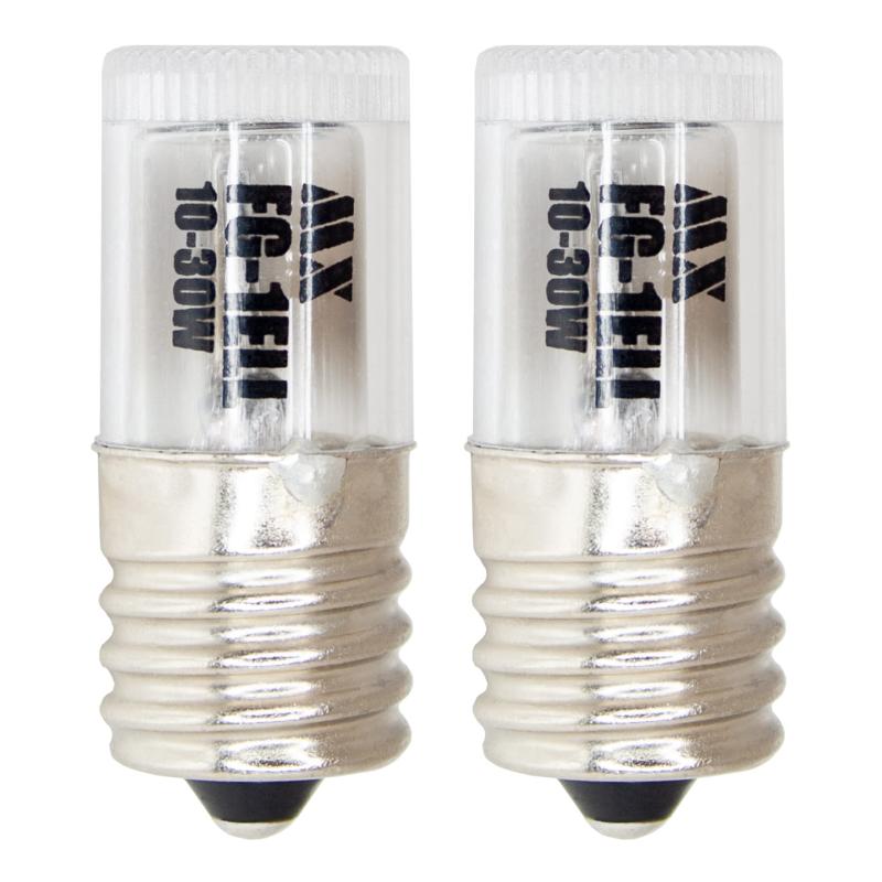 従来品より 約3倍 長持ち 長寿命 グロー球 E形 FG-1E 2個パック×10個 10～30W 用 口金 E17 (ネジ式)