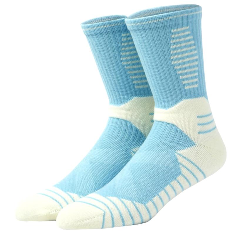 [Aqinmony] 高機能 バスケットボール専用 ソックス スポーツソックス メンズ 試合/練習用 厚手 滑り止..