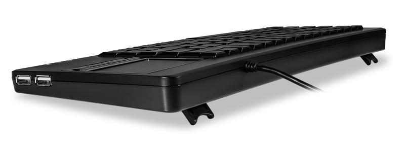 Perixx ペリックス PERIBOARD-515HPLUS キーボード タッチパッド搭載 有線 USBハブ...