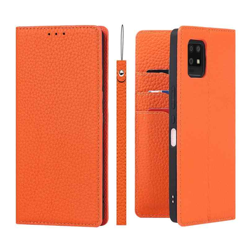 Litchi pattern case for Aquos Zero6