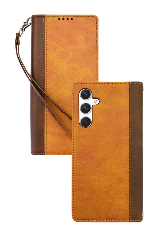 叶kanae カナエ Galaxy A54 5G docomo SC-53D au SCG21 UQ mobile ケース カバー 手帳型 本革調 レザーケース 1個入り(3)