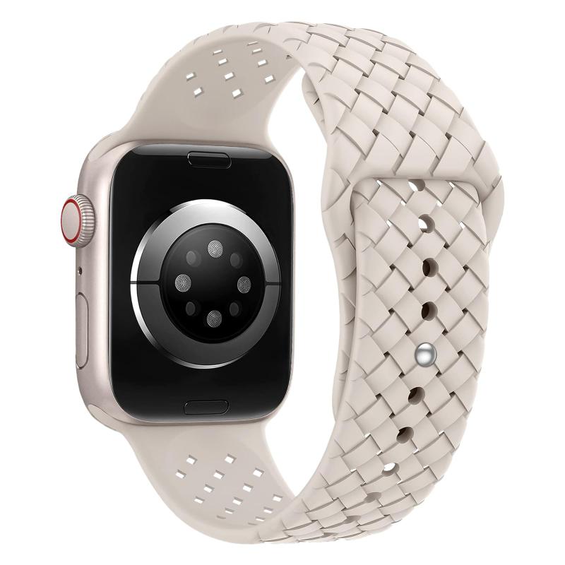 樂天商城 - [RoSoki] バンド Apple Watch 対応 シリコンバンド Apple Watch Series 9/8/7/6/5/4/3/2/1/SE/Ultra用 スポーツストラップ 時計バンド 替えストラップ ストラップ おしゃれ 編組シリコン 軽量