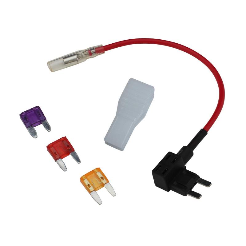 電源取出しケーブル 3A 5A 10A ヒューズ 3種セット