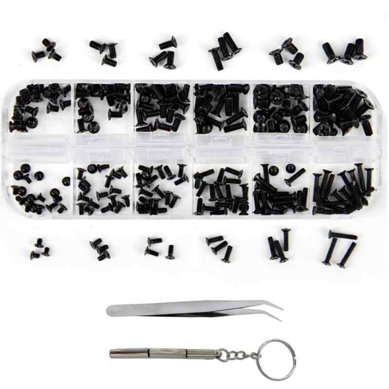 PC ネジセットPC用ネジ 240本入りM2 M2.5 M3 ノートパソコン 固定用平セット安定感 腕時計修理 補修 十..