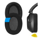 Geekria イヤーパッド Sport 互換性 パッド ソニー SONY WH-XB910N ヘッドホンに対応 パッド イヤー/イヤーカップ 冷却ジェル (黒)