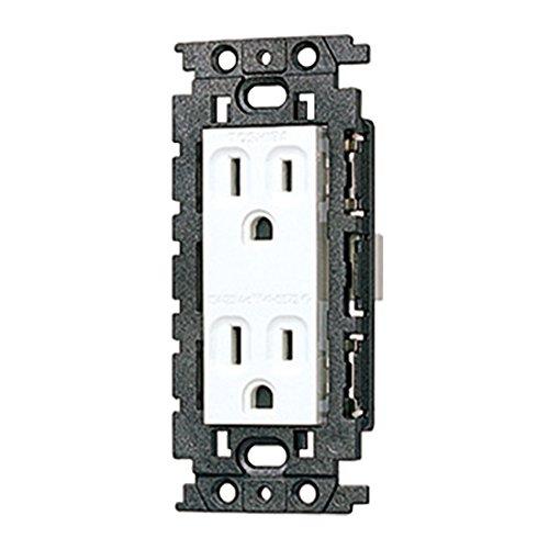 乐天商城 - TOSHIBA(東芝) E'S 絶縁接地ダブルコンセント ニューホワイト NDG2122EN WW