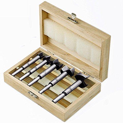 Rakuten - zmart 木工用 ホールソー 5本セット ビット カッター ドリル 穴あけ 木材用 カッター
