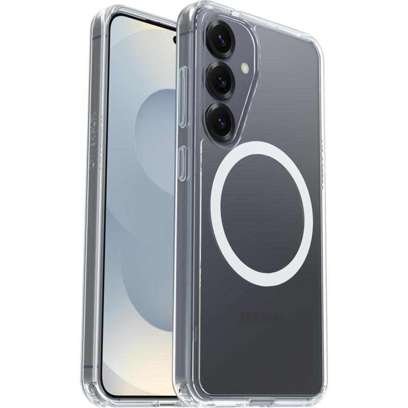 全米No1ブランド 軍事規格の3倍の強度 Galaxy S25用 耐衝撃 衝撃吸収 米軍MIL規格 ケース Symmetry Clear Magnets