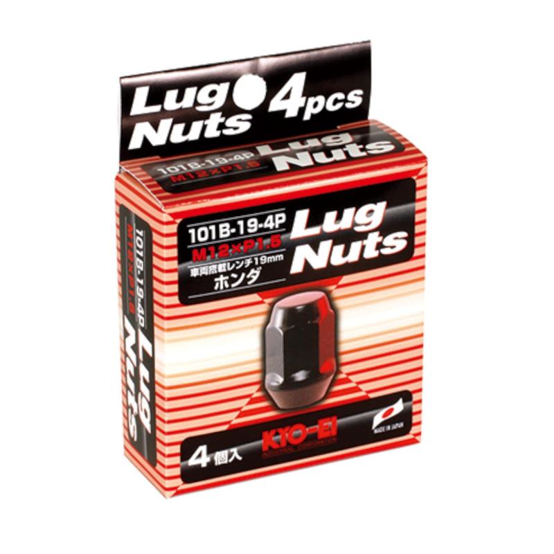 KYO-EI(協永産業) ホイールナット ラグナット 【 M12 x P1.5 】 19HEX 【 袋タイプ 】 101B-19-4P