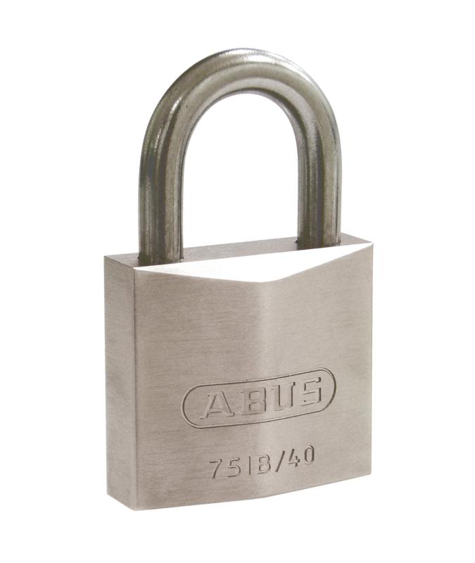 ABUS(アバス) ディンプルシリンダー南京錠 同番 ステンレスツル EC75IB-40KA