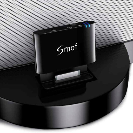 Smofプレミアム30ピンBluetoothアダプター、サウンドドック用。 Smofプレミアム30ピンBluetoothアダプター、サウンドドック用。