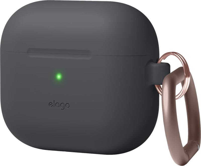 ��elago�� AirPods 3 �б� ������ ��ɻ� ����ӥ� �� �Ѿ׷� ���� ���ꥳ�� ���С� �׷� �ۼ� ����ץ� ����� ���ե� ���������С� ���ɻ� �ݸ� ���������꡼ ���ꥳ�󥱡��� [ Apple AirPods3 ��