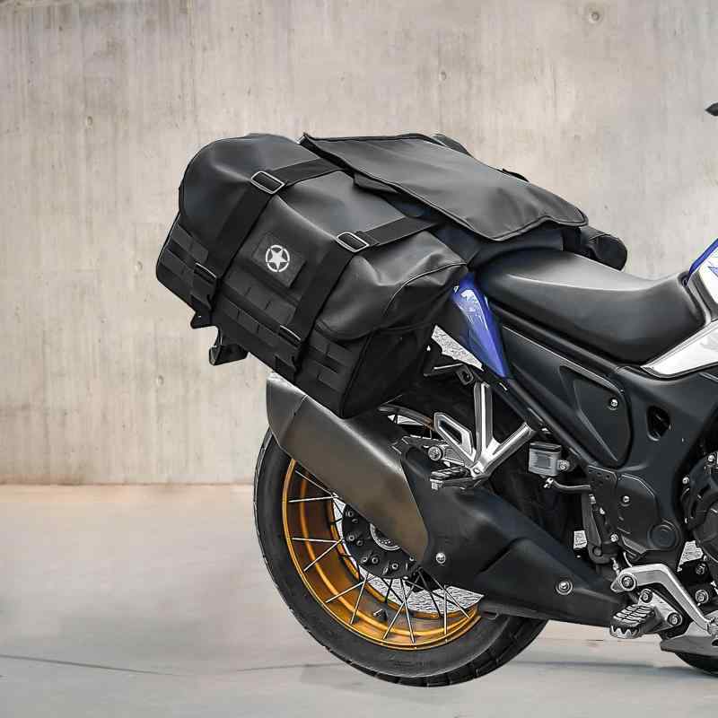 Rakuten - Vancroser バイク サイドバッグ ツーリングバッグ バイク用荷物ラッ シートバッグ サイドバッグ