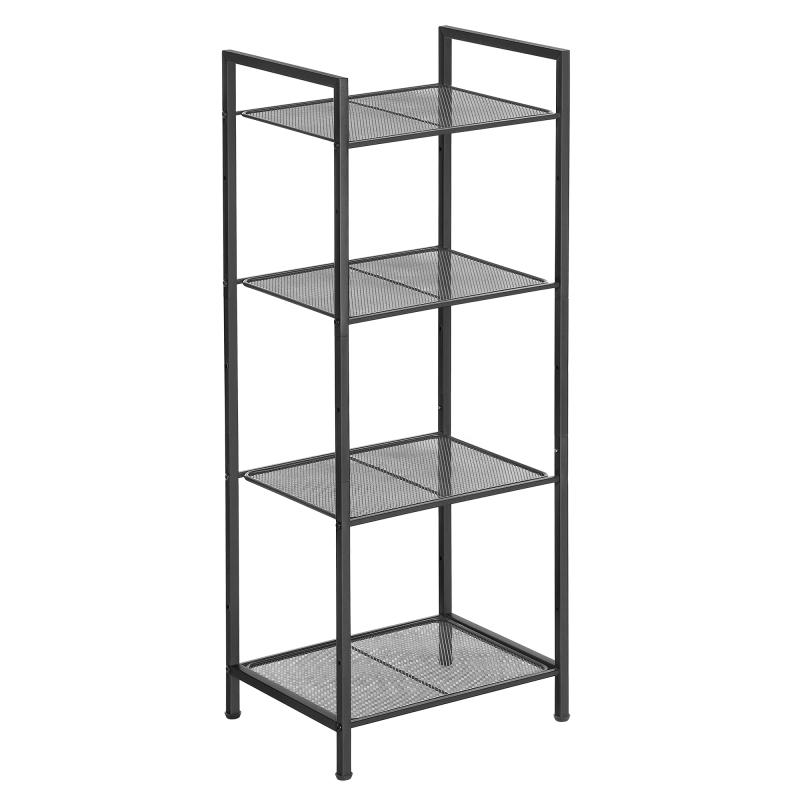 SONGMICS スチールラックオープンラック スリム すき間収納(3)