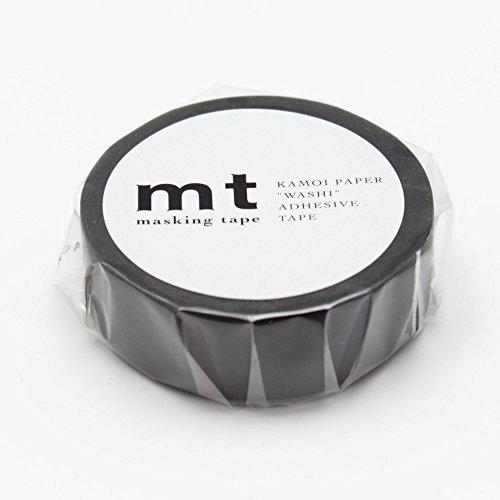 Rakuten - カモ井加工紙 マスキングテープ マットブラック MT01P207 【× 3 個 】
