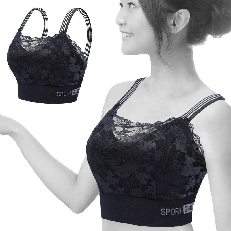 [QQOLi] 【24時間着用OK】 美乳 ナイトブラ ふっくらバスト 締め付けゼロ デイ&amp;ナイト 揺れない スポーツブラ 通気 伸縮素材 立体パッド